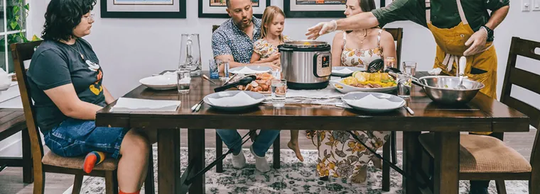Family-style shared platters