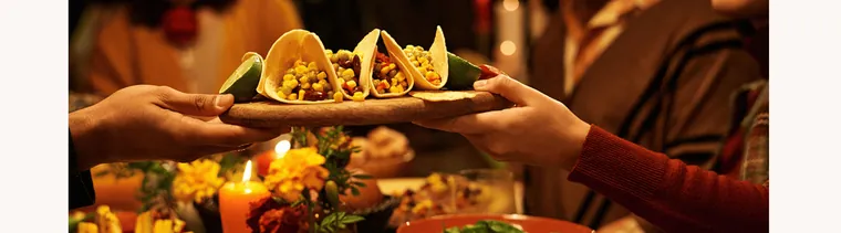 Homestyle Mexican buffet catering